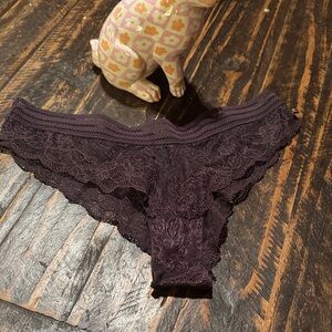 Danskin Dark Purple Lace Panties